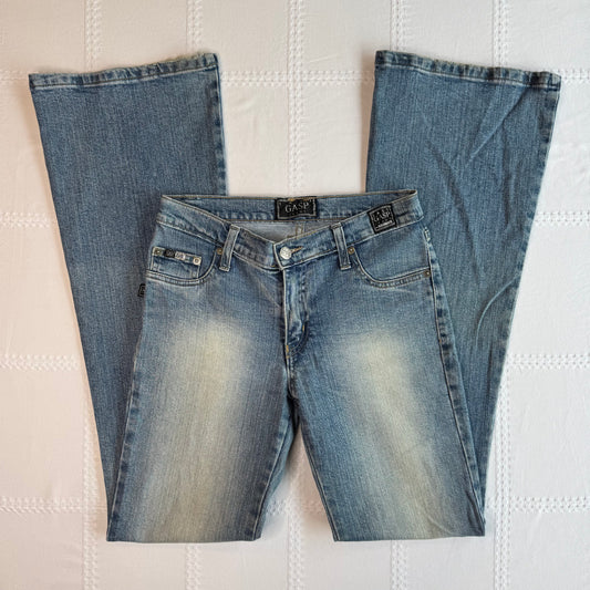 GASP Low Rise Flare Jeans