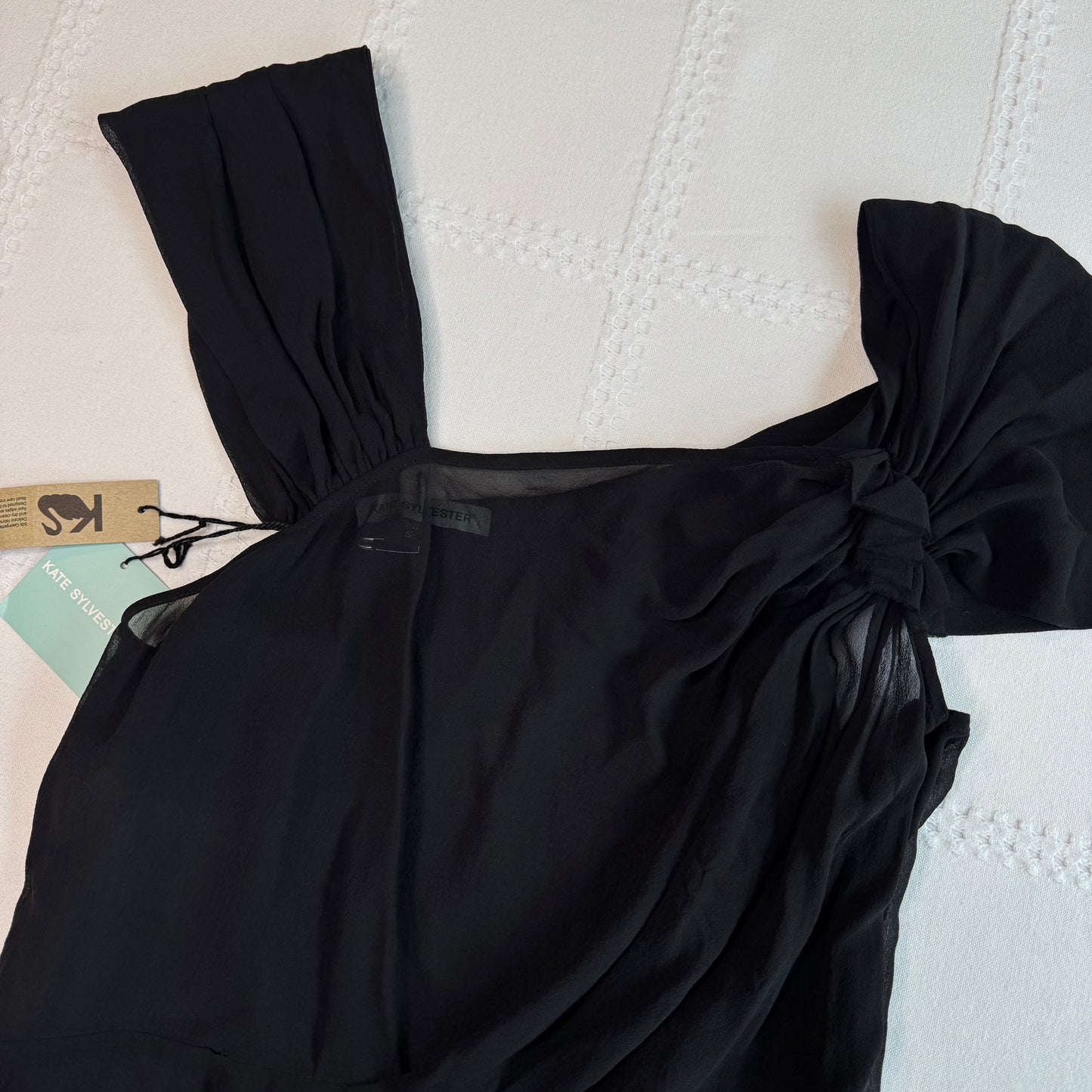 Asymmetrical Silk Top
