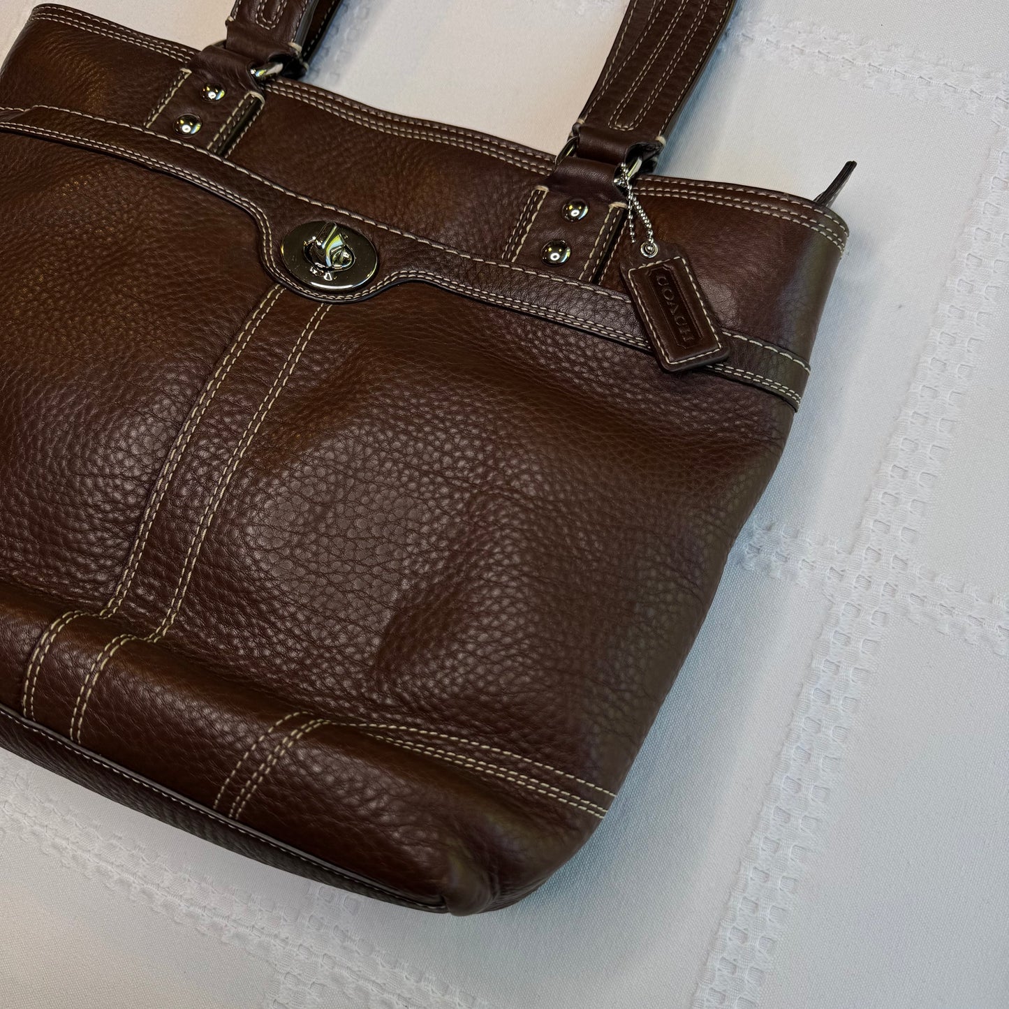 Coach Brown Leather Bag