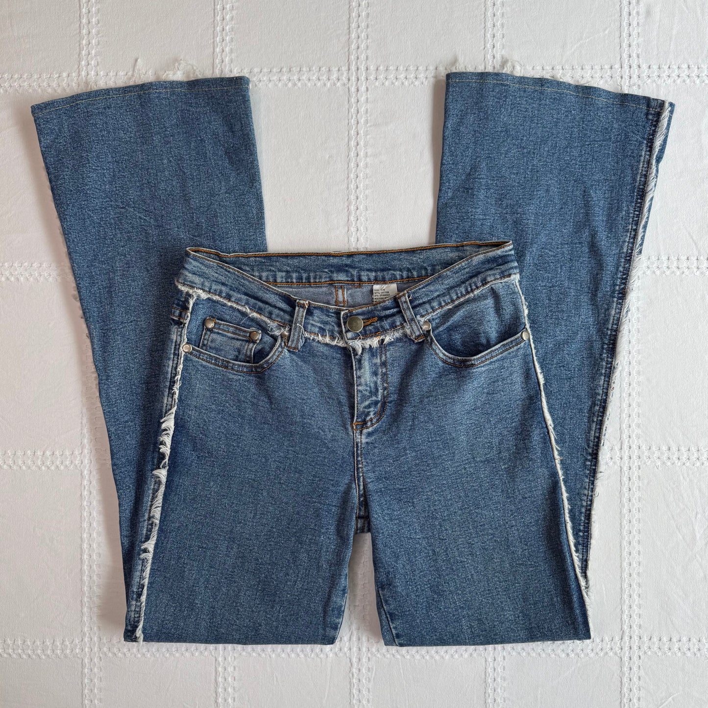 Low Rise Flare Jeans