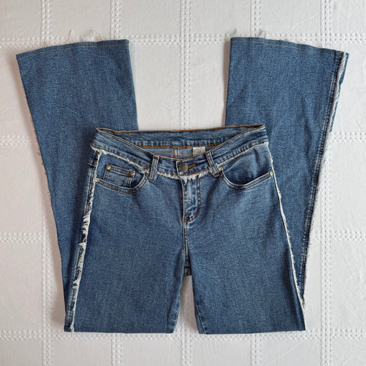 Low Rise Flare Jeans