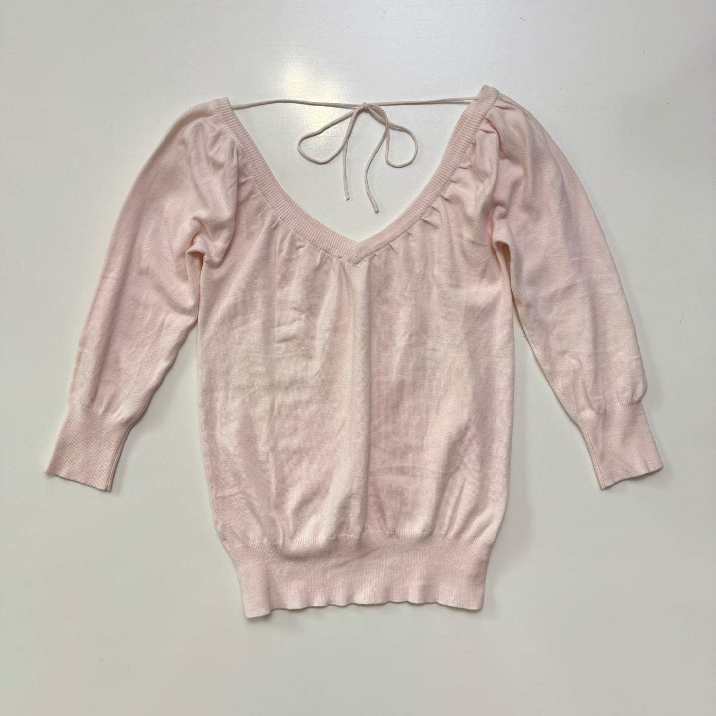 Pink Knit Top