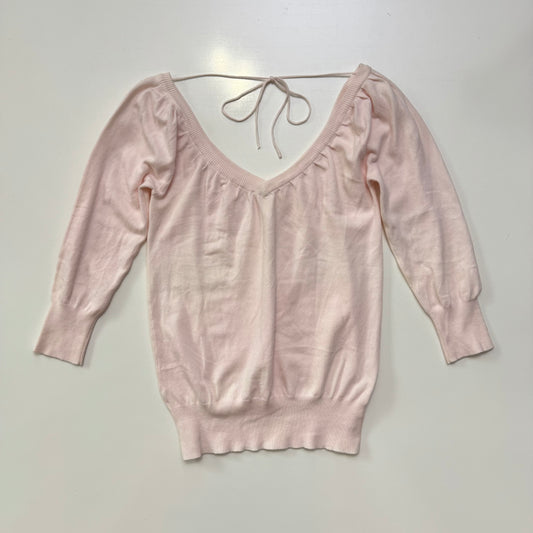 Pink Knit Top