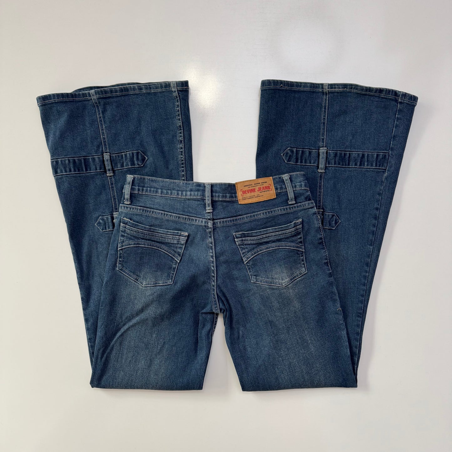 Low Rise Flare Jeans