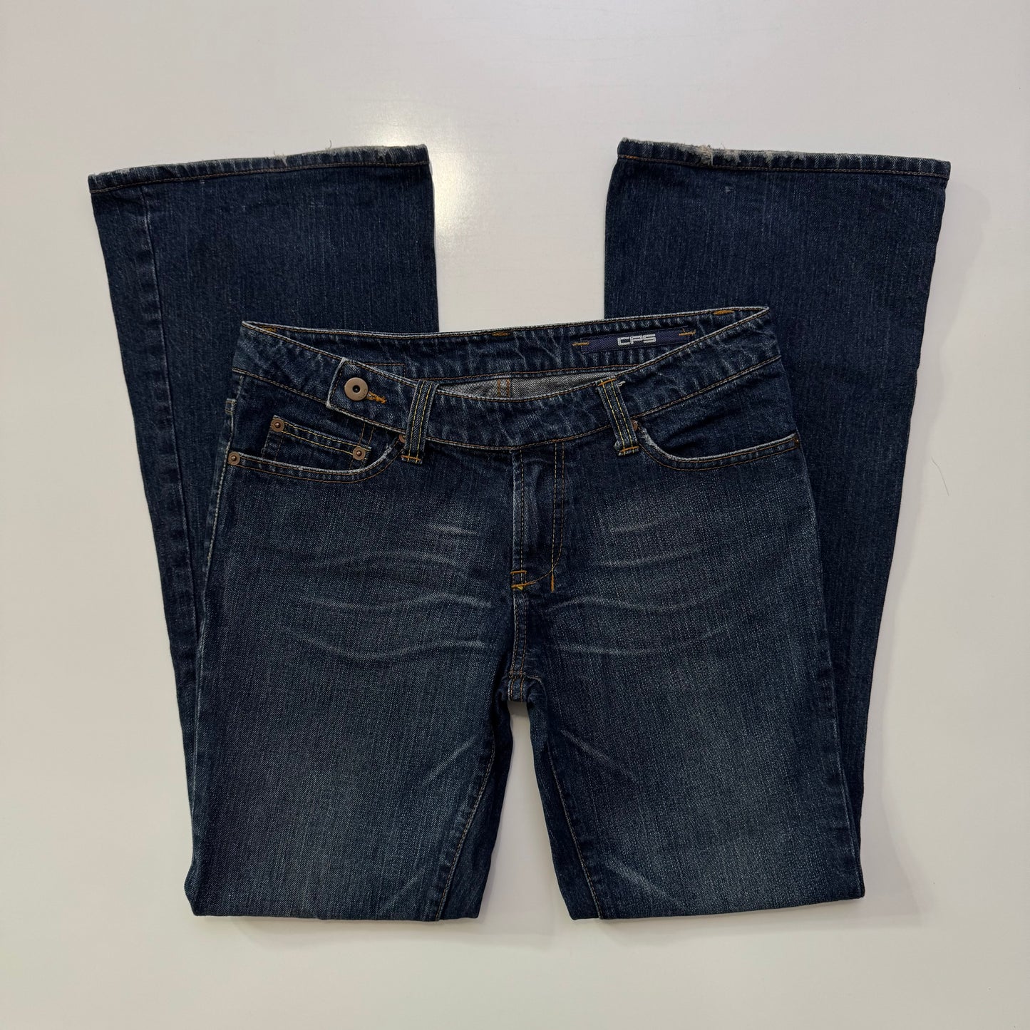 Low Rise Flared Jeans