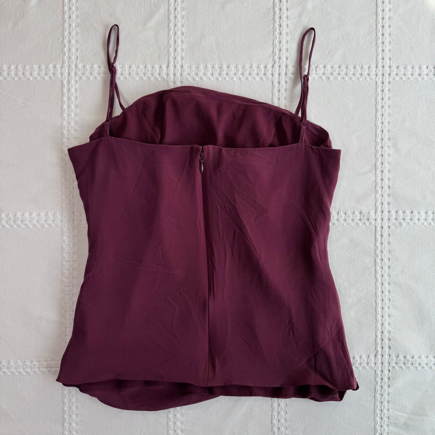 Silk Ruched Top