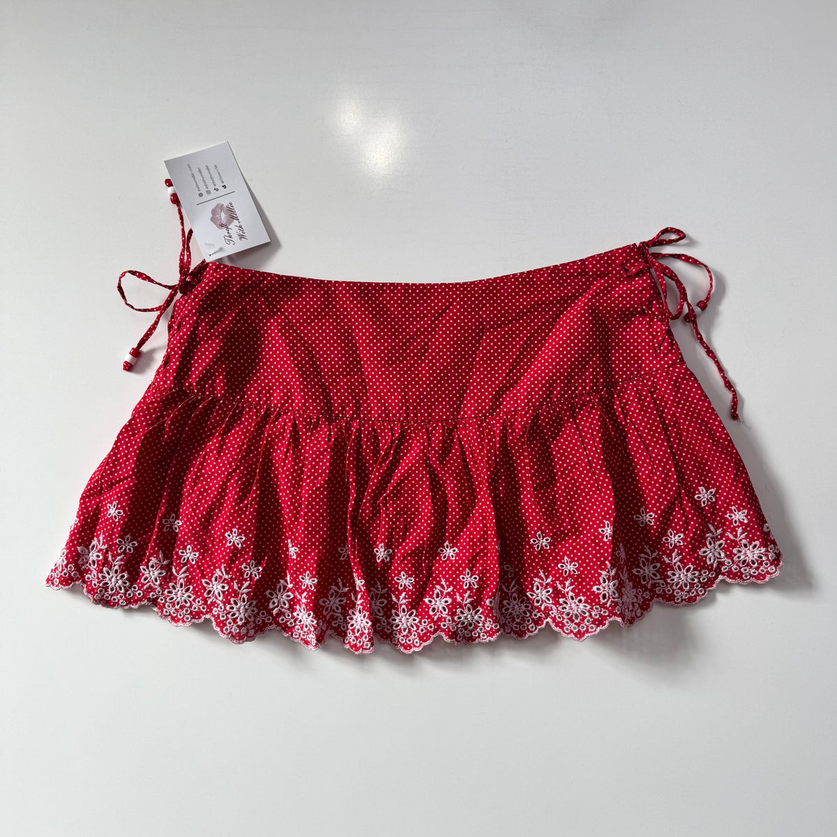 Red Mini Skirt