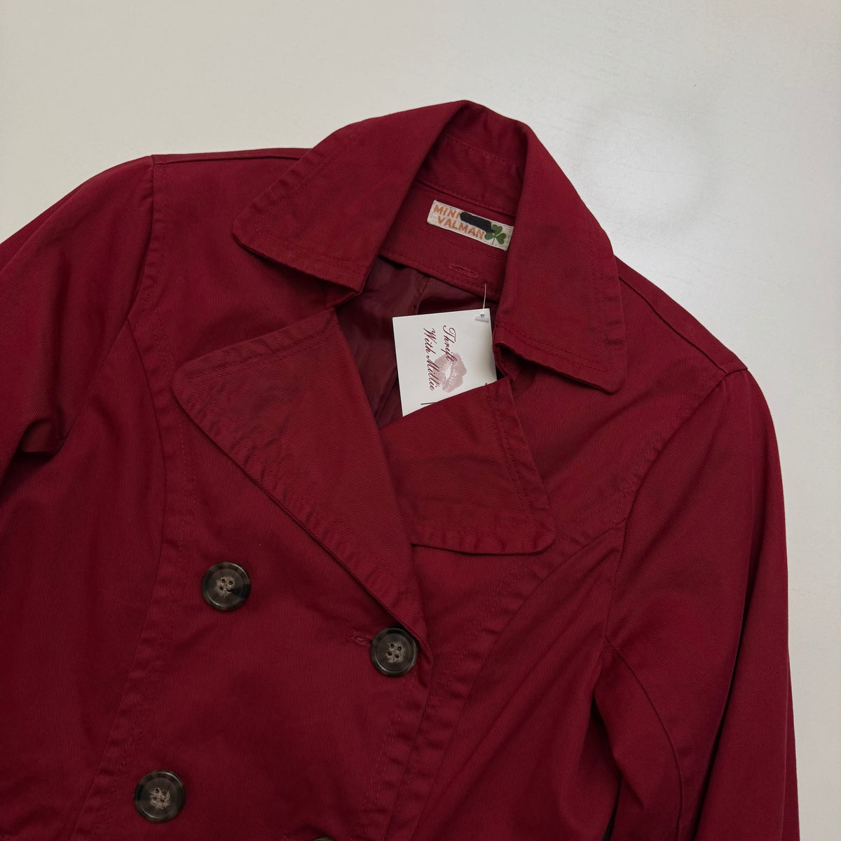 Red Peacoat