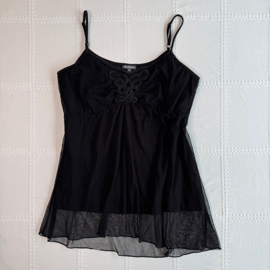 Black Babydoll Cami