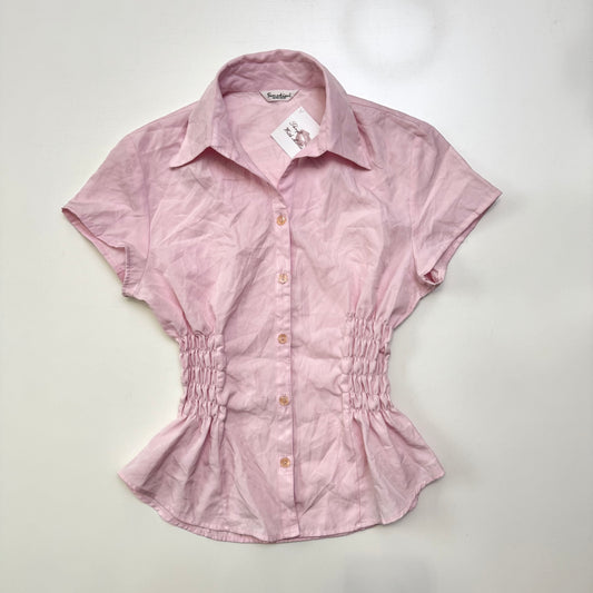 Pink Cinched Shirt