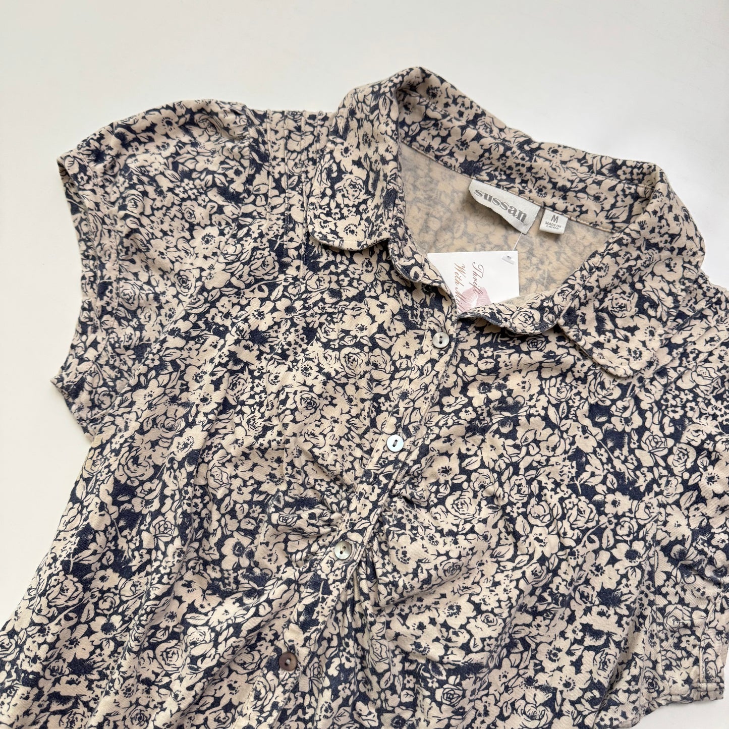 Floral Button Up Blouse