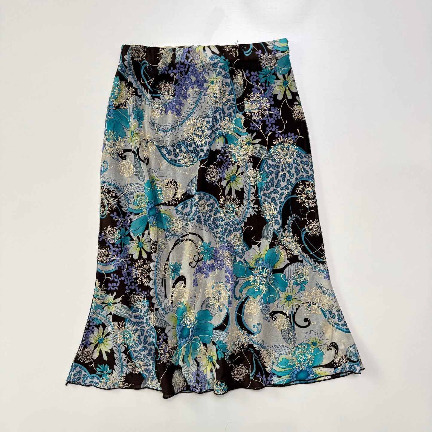 Paisley Midi Skirt