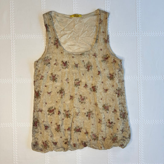 Floral Lace Cami Top