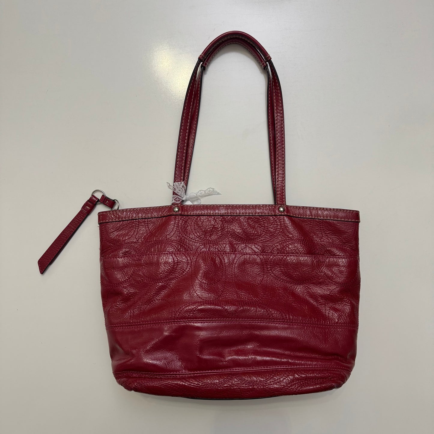 Red Coach Bag