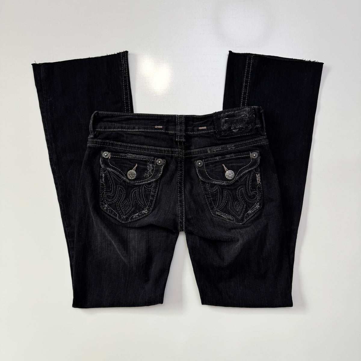 Low Rise Bootcut Jeans