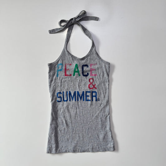 Slogan Halter