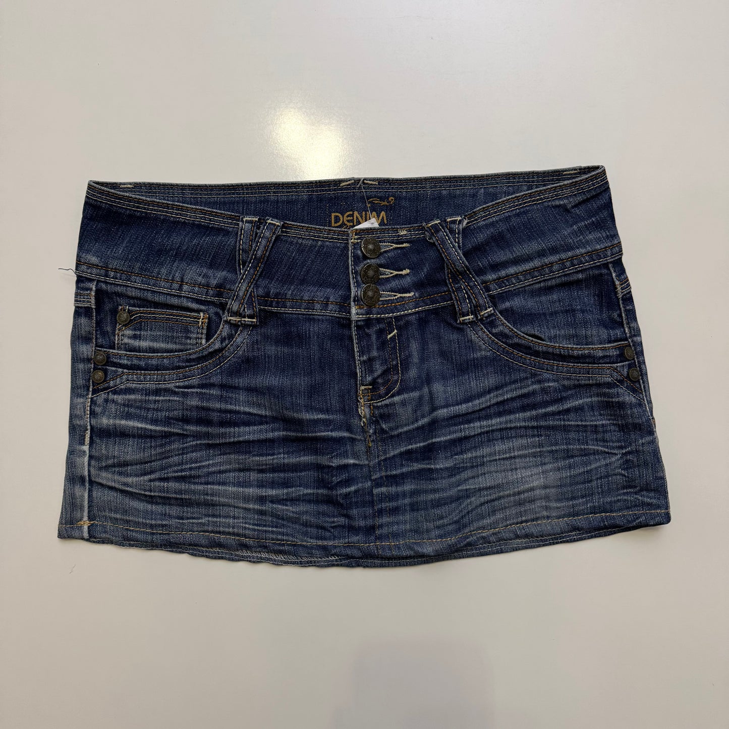 Denim Mini Skirt