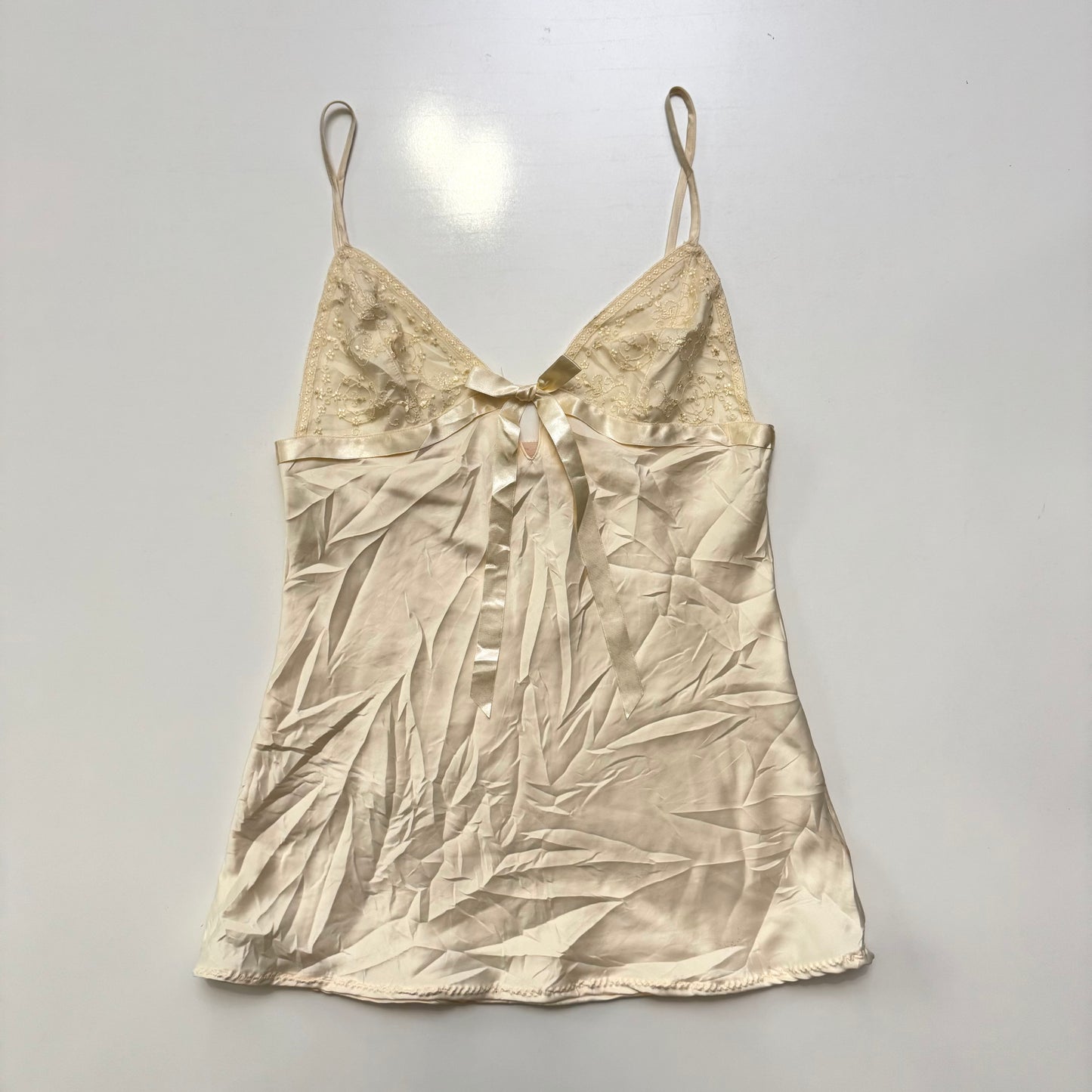 Cream Babydoll Cami