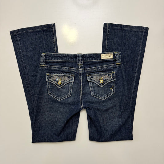 Low Rise Flare Jeans