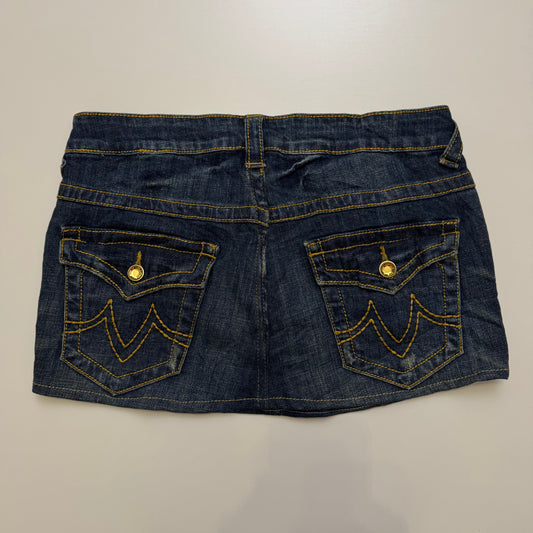 Denim Mini Skirt