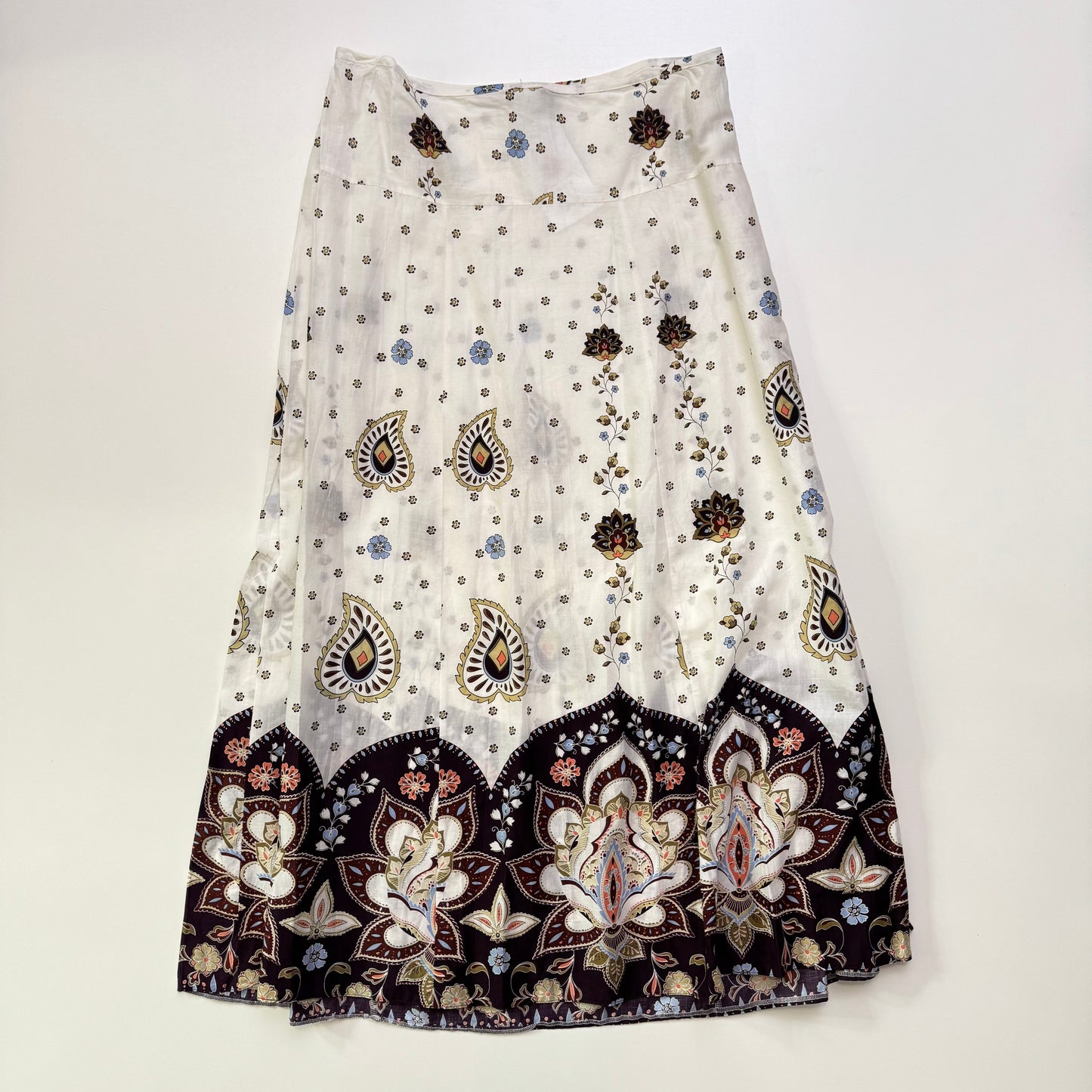 Patterned Maxi Skirt