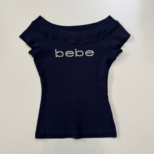 Bebe Diamanté Baby Tee