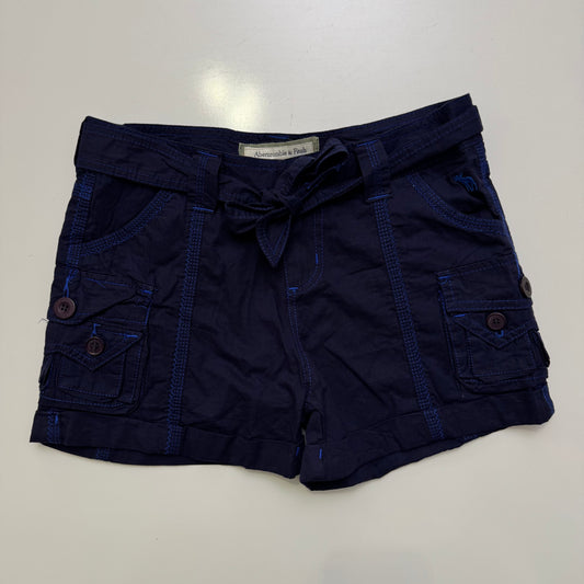 Blue Abercrombie Cargo Shorts