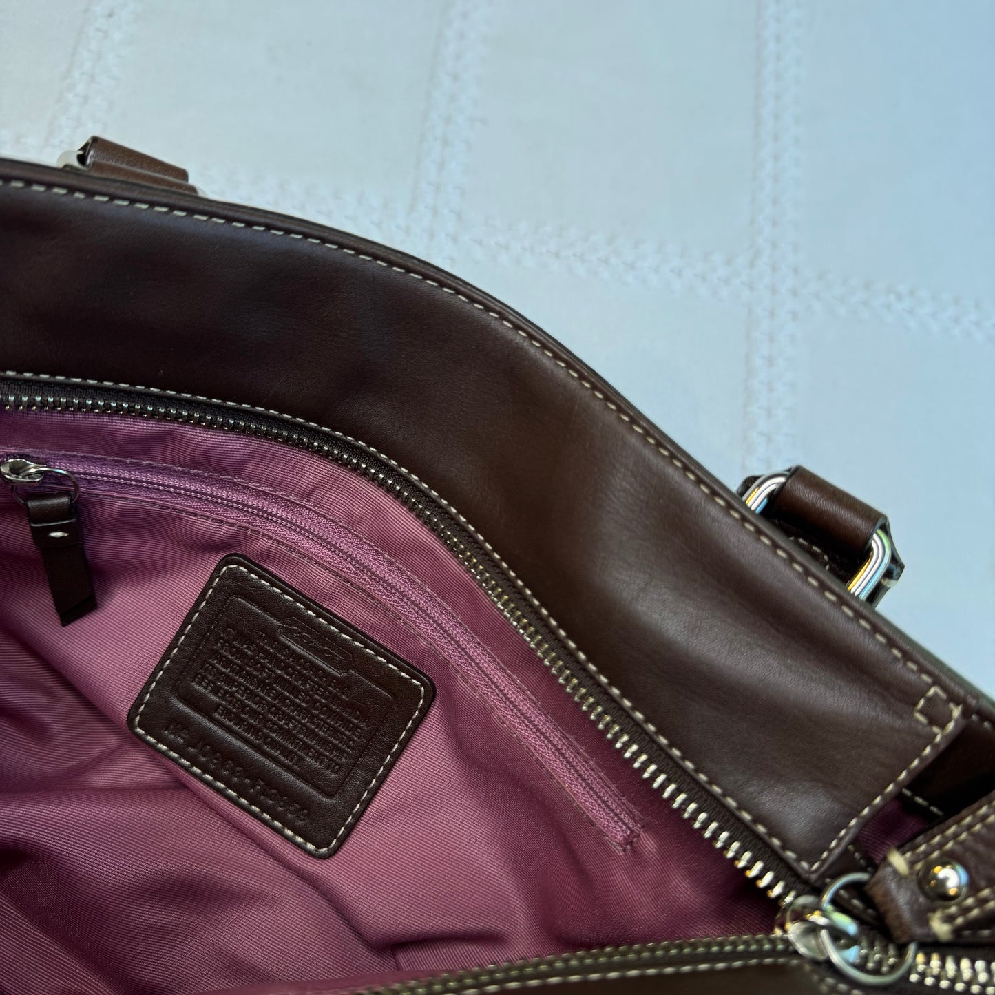 Coach Brown Leather Bag