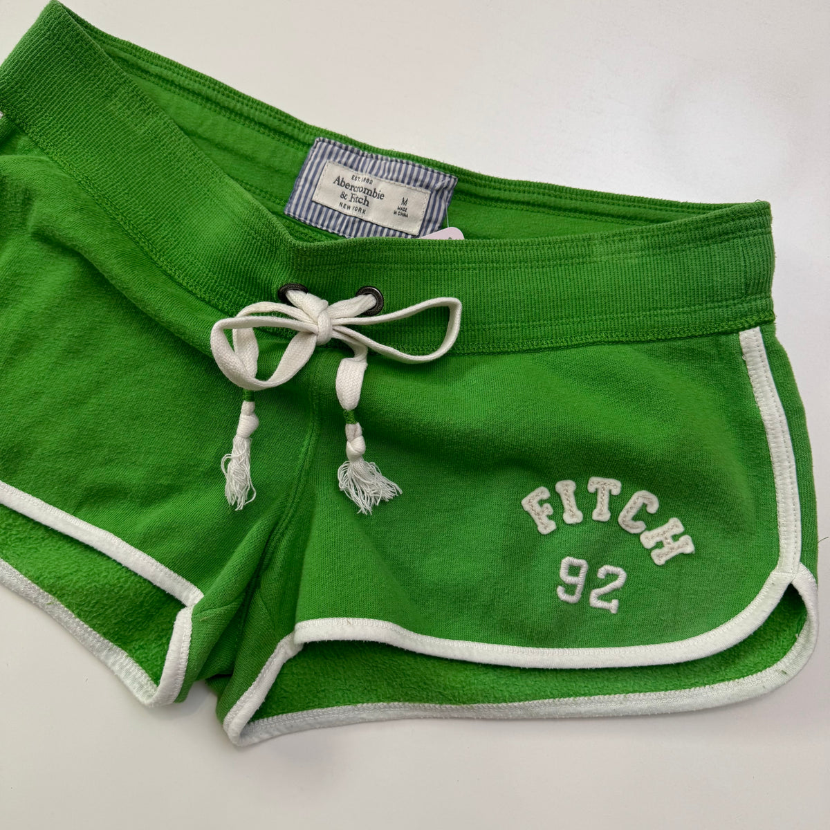 Abercrombie Green Sweatshorts