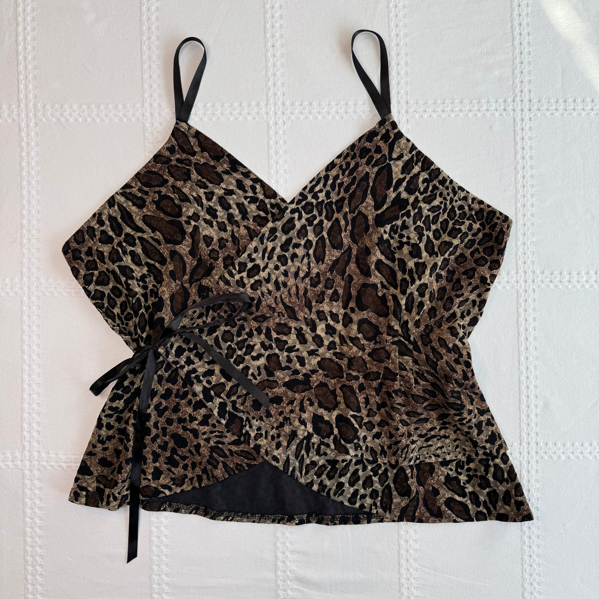 Leopard Print Wrap Cami – thriftwmillie