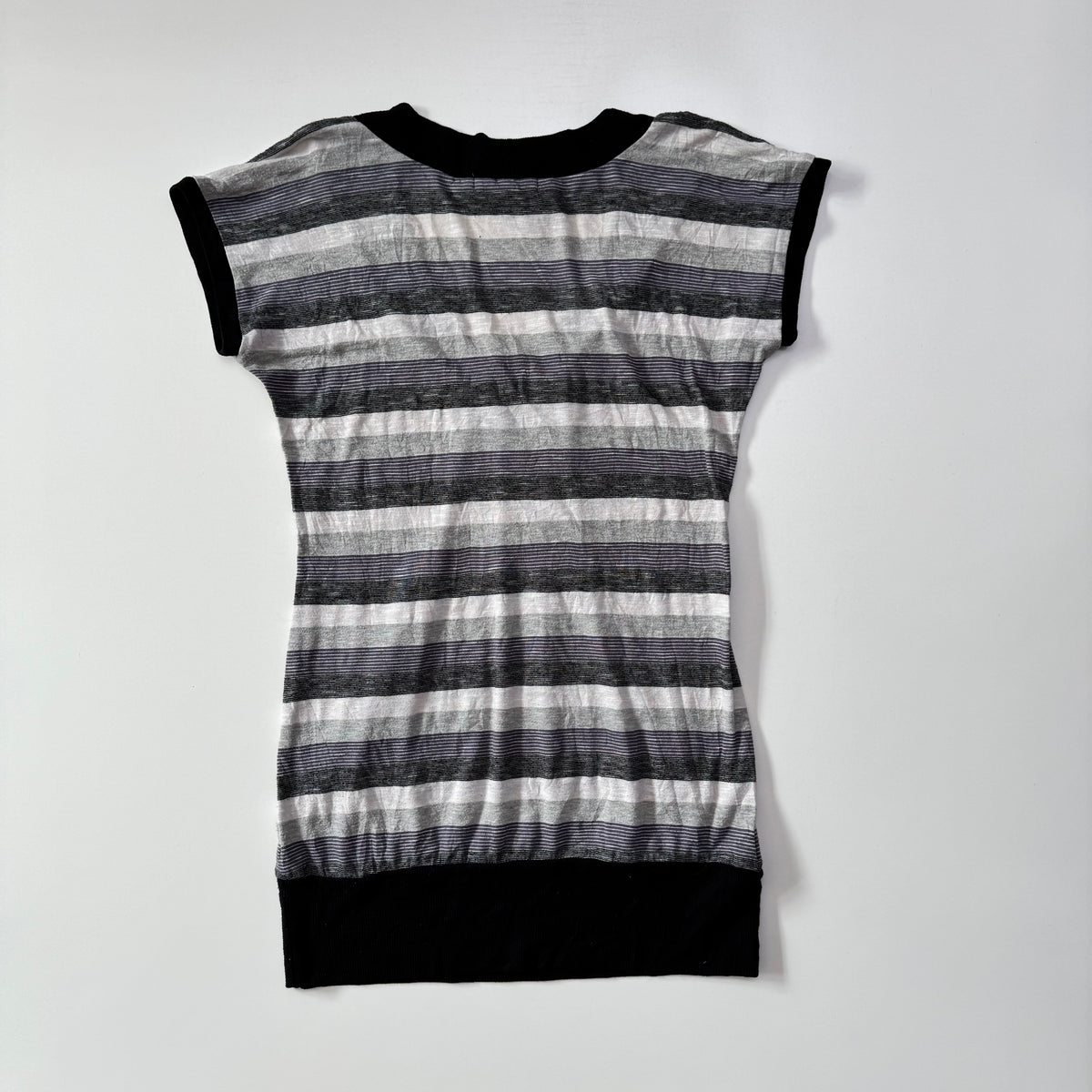 Stripe Scoop Neck Top