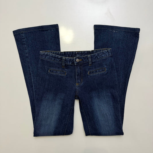 Low Rise Flare Jeans