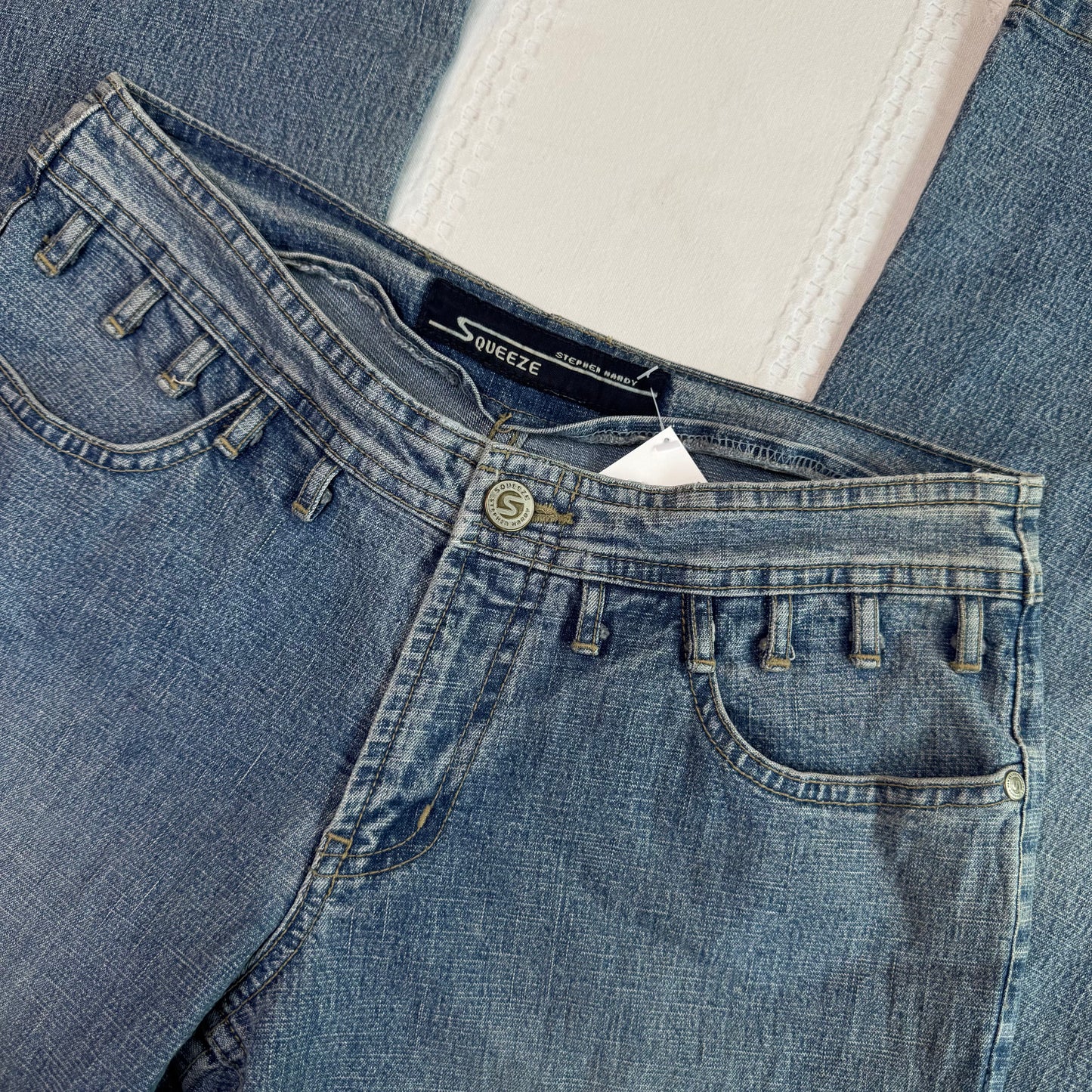 Low Rise Flare Jeans