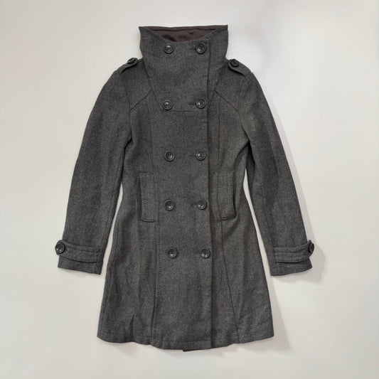 Grey Peacoat