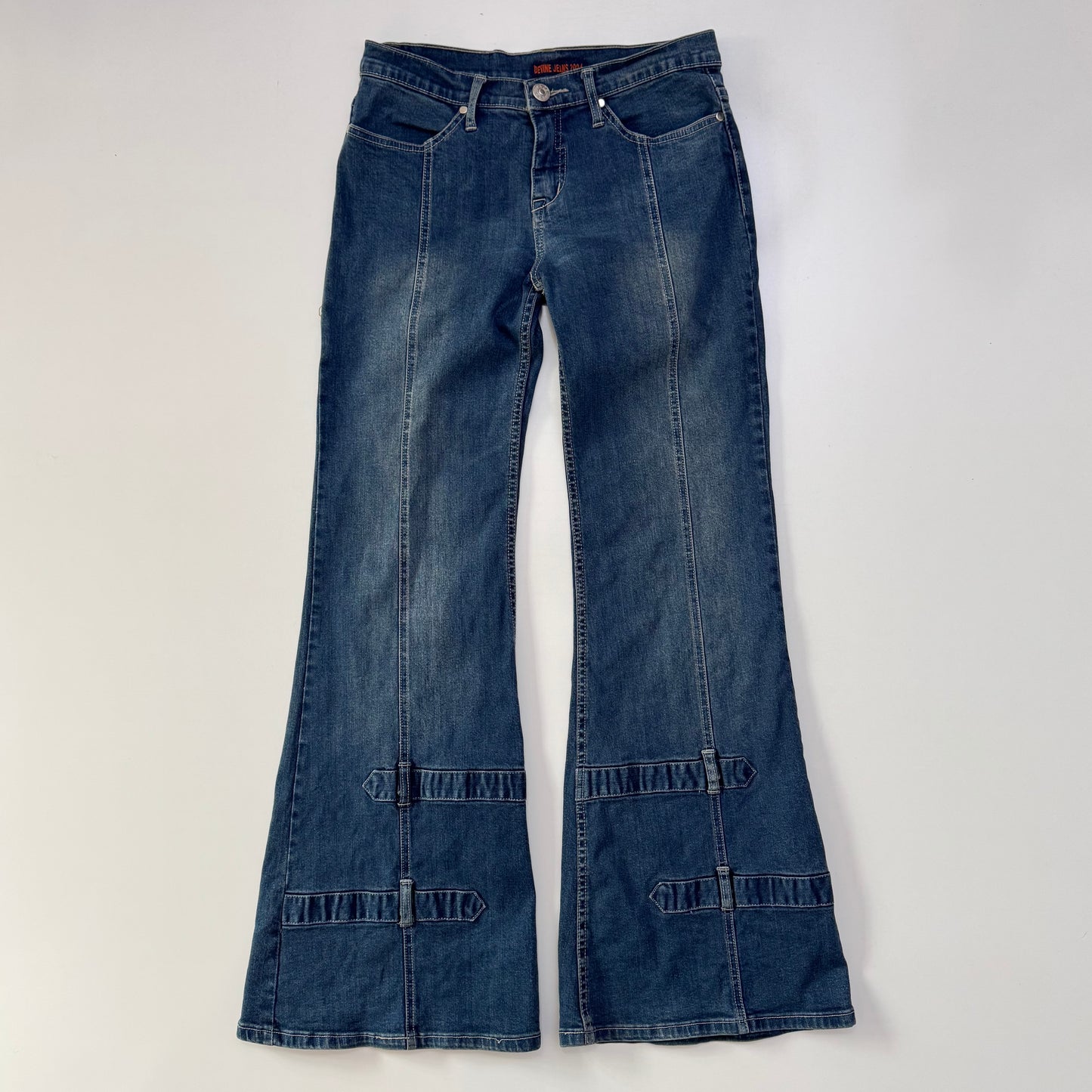 Low Rise Flare Jeans