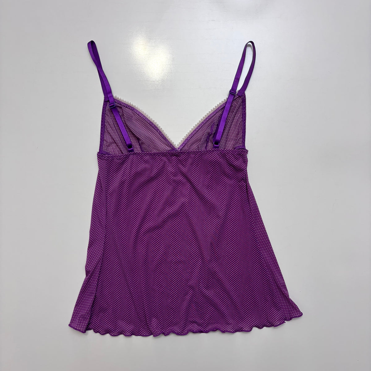 Purple Polka Dot Cami