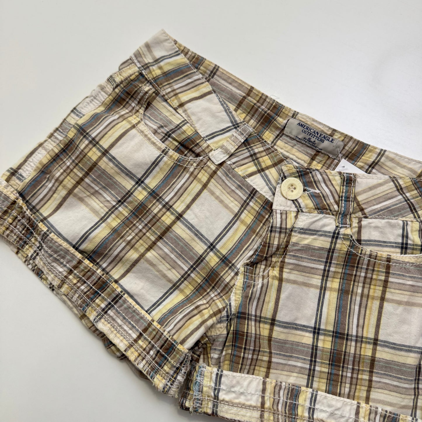 American Eagle Plaid Shorts