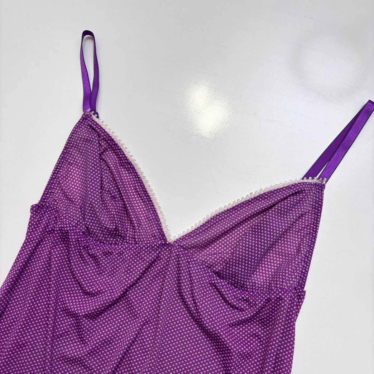 Purple Polka Dot Cami