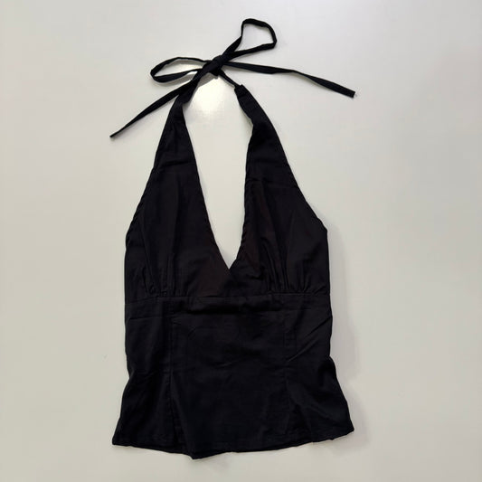 Black Babydoll Halter Top