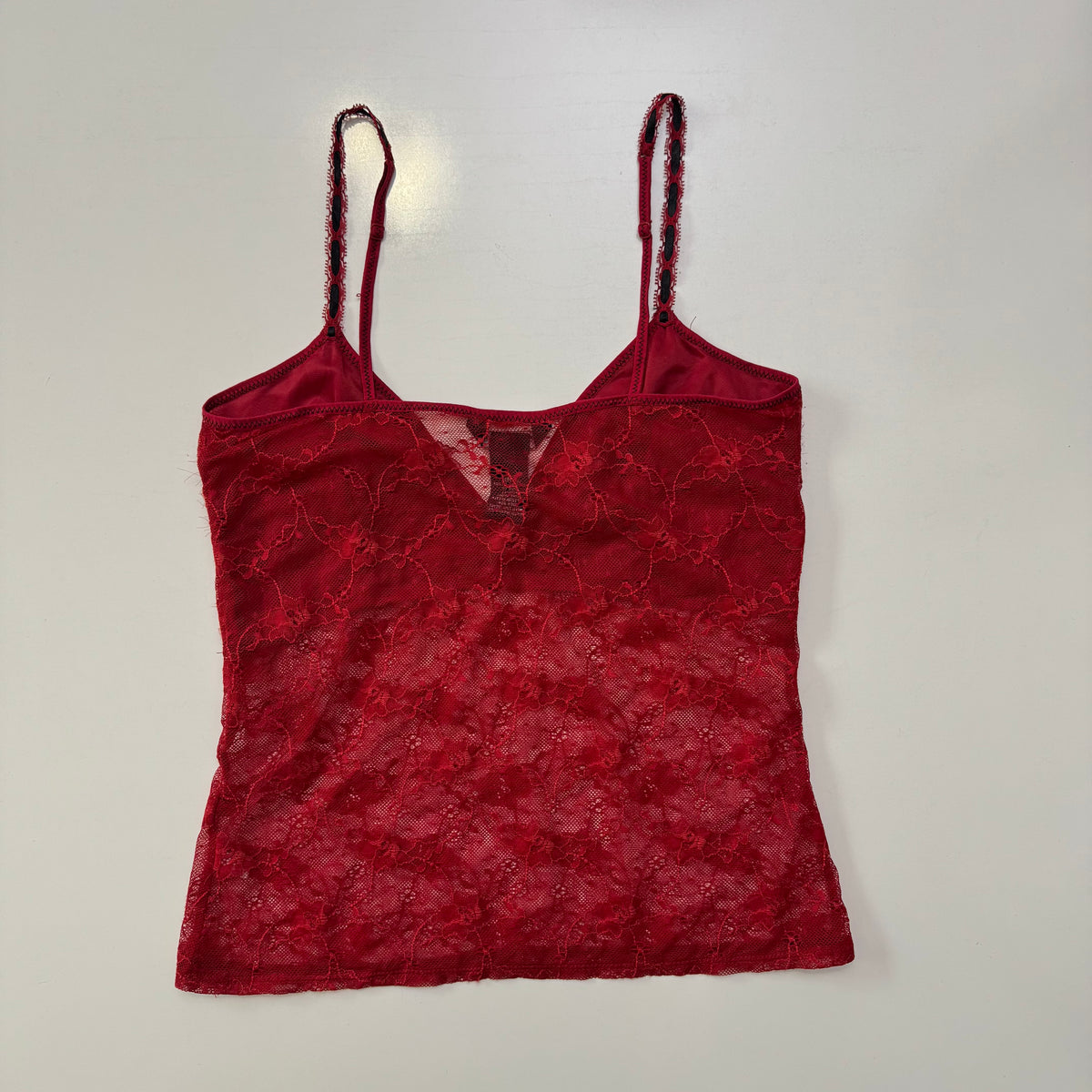 Red Lace Cami