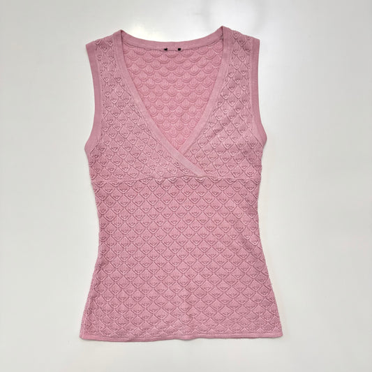 Pink Knit Top