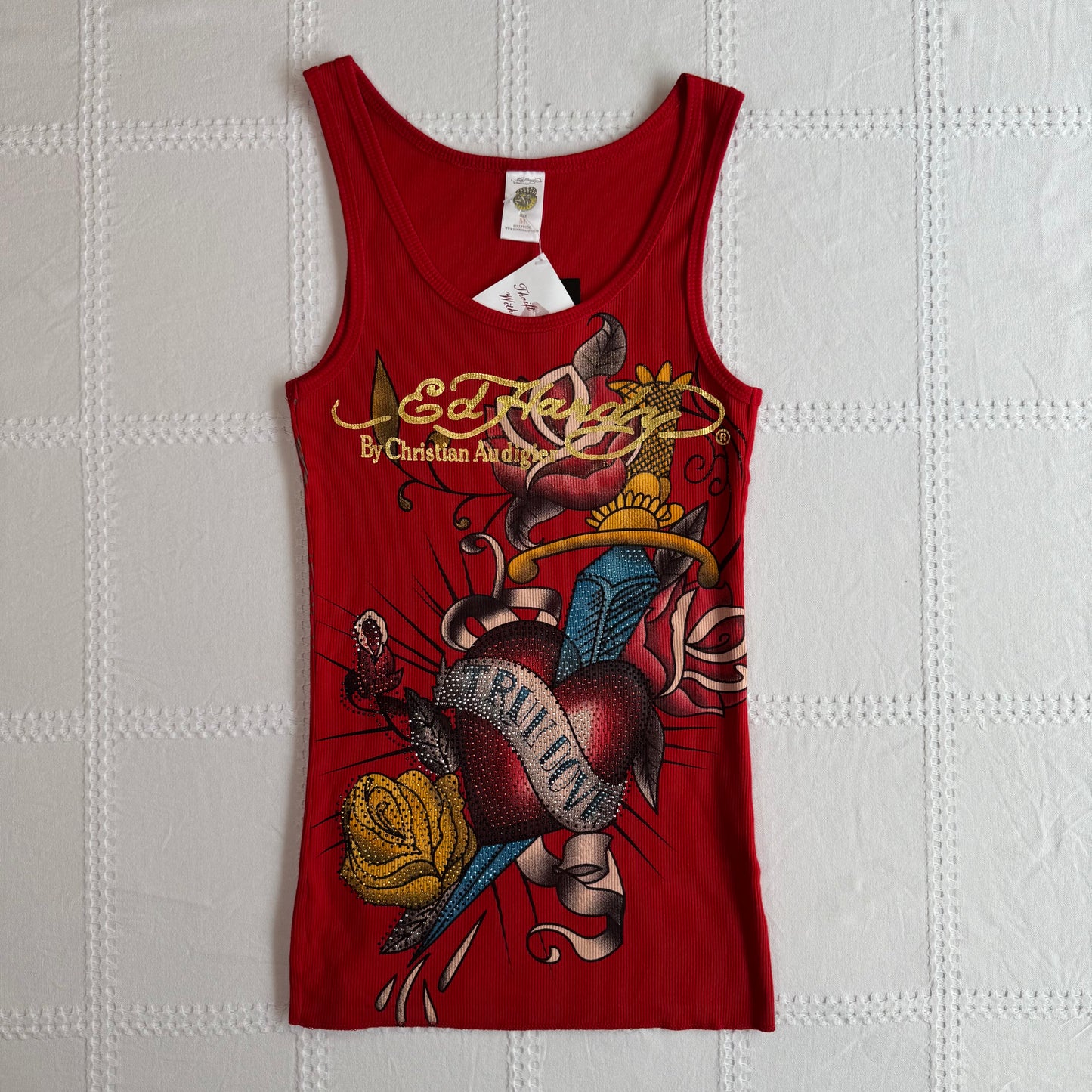 Ed Hardy Red Tank