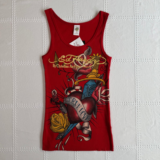Ed Hardy Red Tank