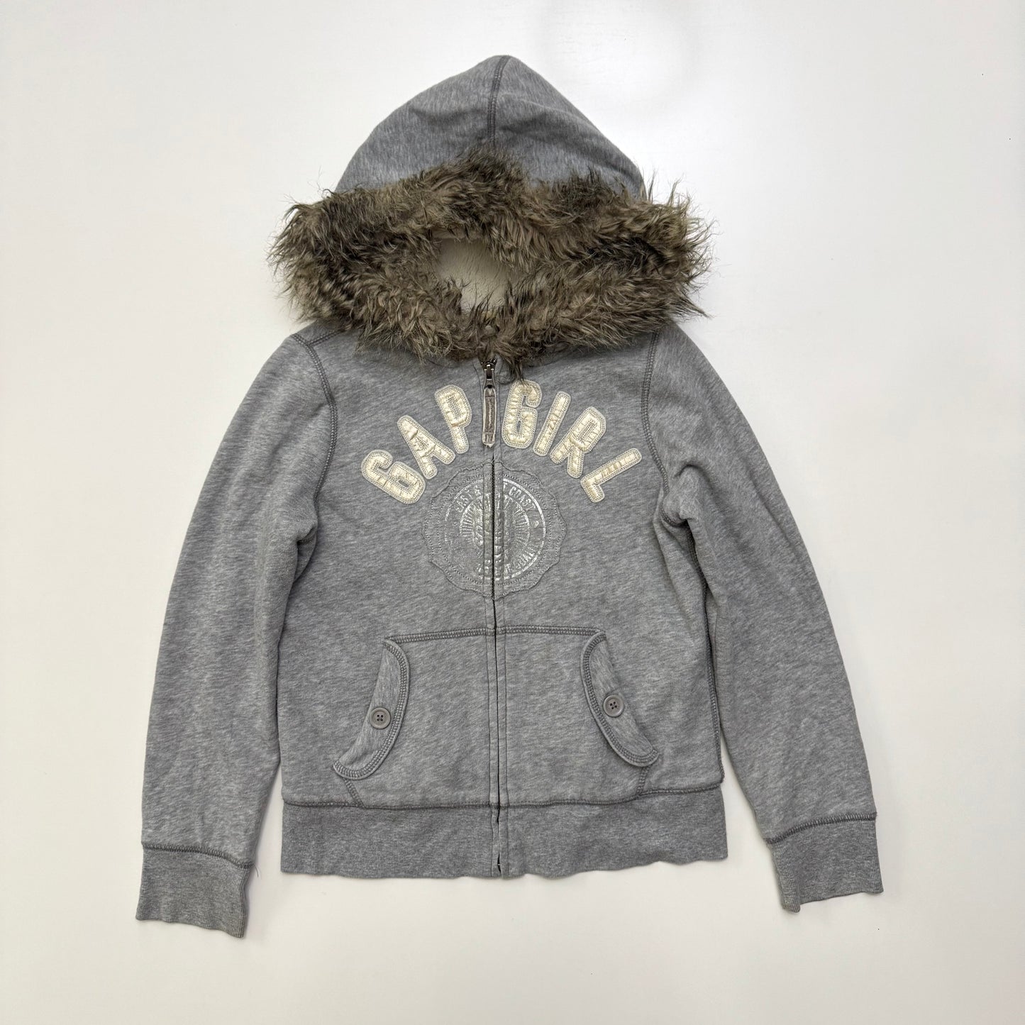 Gap Fur Trim Hoodie