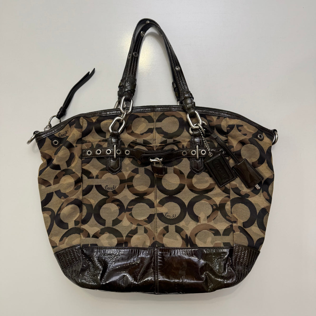 Coach Camo Tote