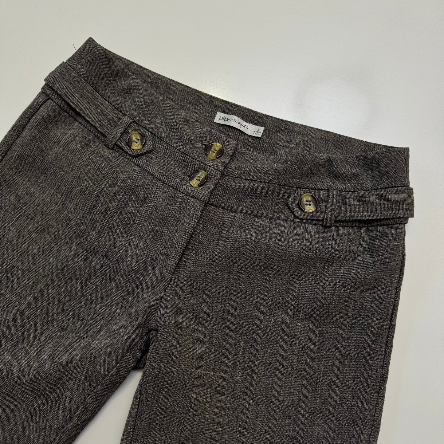 Low Rise Flare Trousers