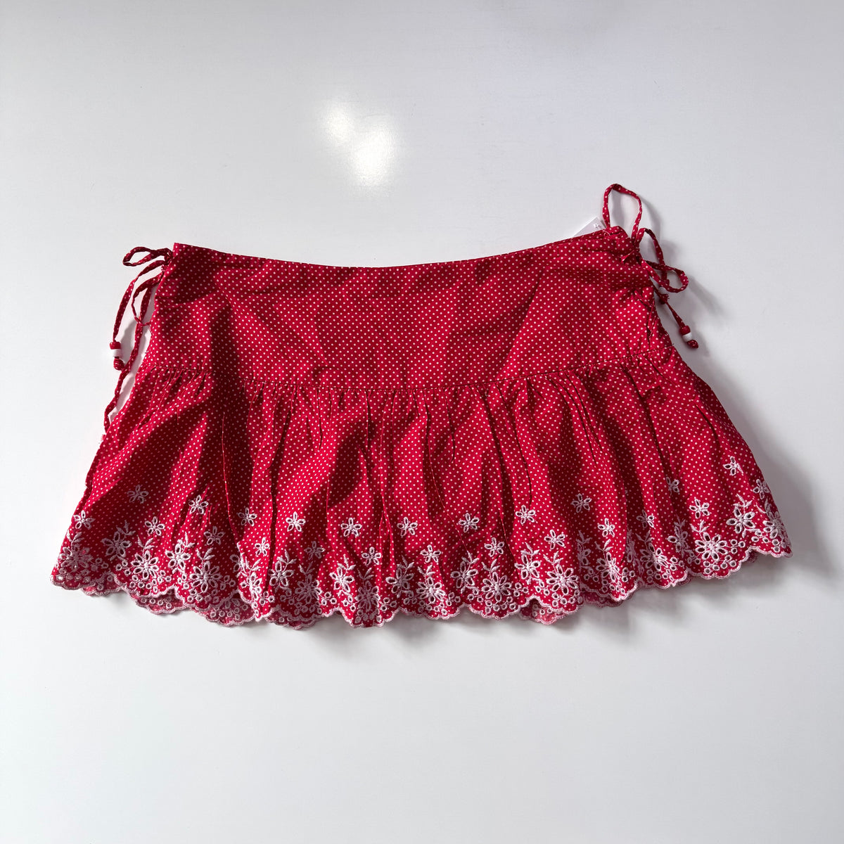 Red Mini Skirt