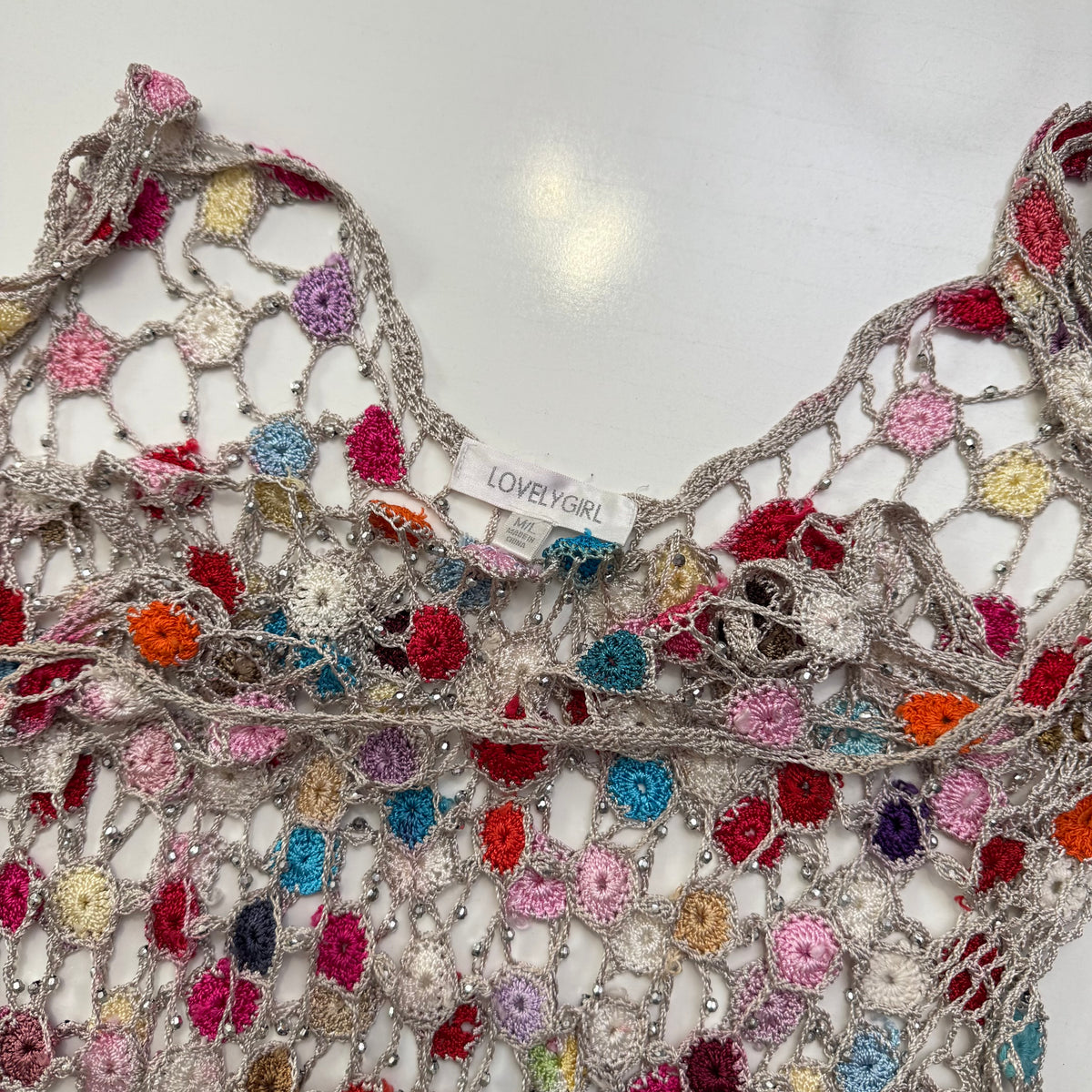 Crochet Beaded Tank