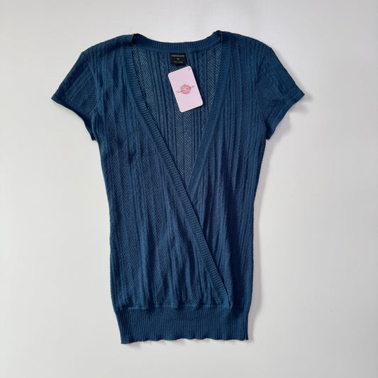 Knit Crossover Top