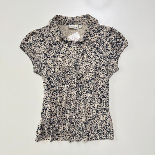 Floral Button Up Blouse